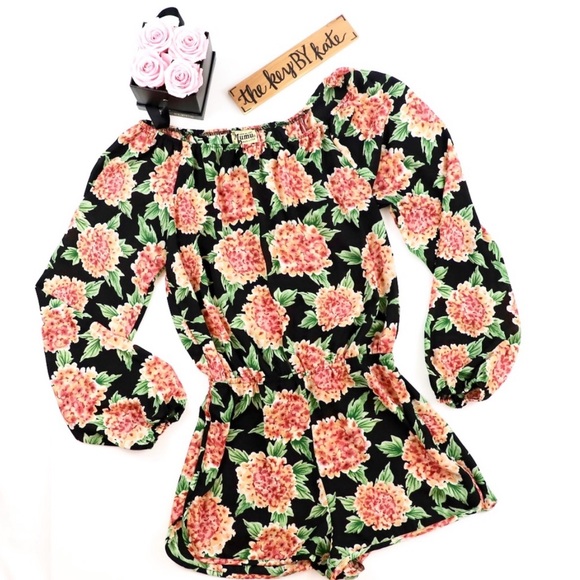 Show Me Your MuMu Pants - Show Me Your MuMu Rane Romper Floral Print